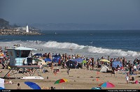 Photo by WestCoastSpirit | Santa Cruz  beach, surf, sakte, santacruz, sun, board walk